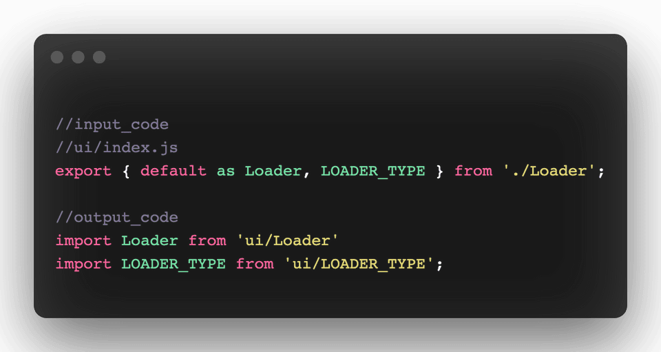 Loader import issue by babel transform